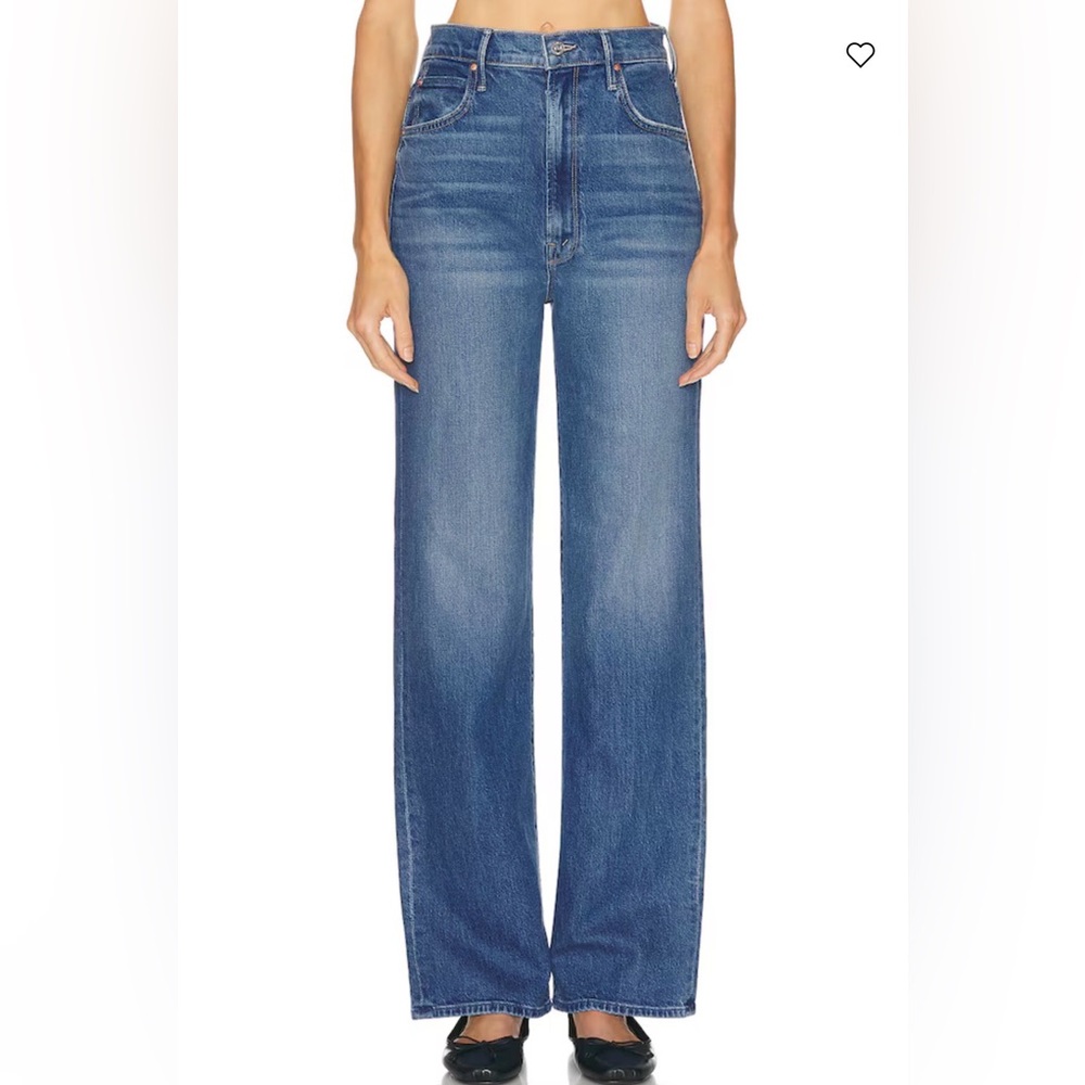 MOTHER High Rise Tunnel Vision Sneak Jeans - Take me higher
